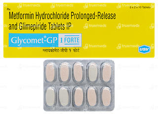 Glycomet Gp 1 Forte Tablet Pr 10