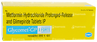 Glycomet Gp 1 Forte Tablet Pr 10