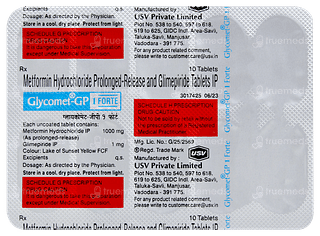 Glycomet Gp 1 Forte Tablet Pr 10