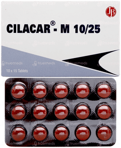 Cilacar M 10/25 Tablet 15