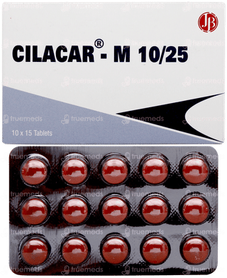 Cilacar M 10/25 Tablet 15