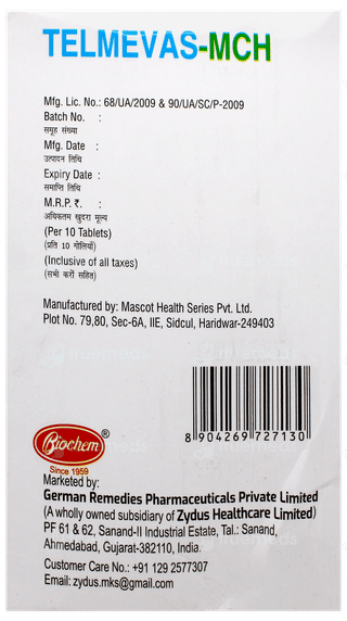 Telmevas Mch Tablet 10