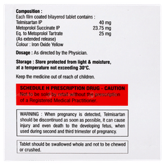 Telsazex Beta 25 Tablet 10 Telsazex Beta 25 Tablet 10