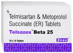 Telsazex Beta 25 Tablet 10 Telsazex Beta 25 Tablet 10