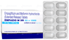 Empazio M Xr 25 + 1000 Tablet 10