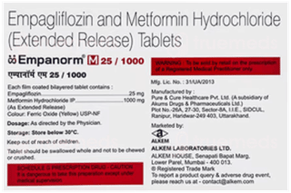 Empanorm M 25/1000 Tablet 10