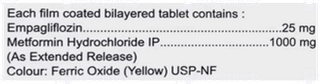 Empanorm M 25/1000 Tablet 10