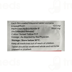 Empashield M 12.5/1000 Tablet 10 Empashield M 12.5/1000 Tablet 10