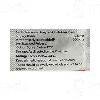 Empashield M 12.5/1000 Tablet 10
