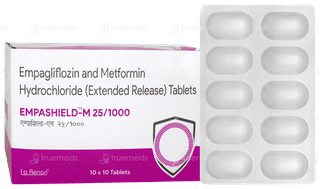 Empashield M 25/1000 Tablet 10