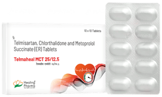 Telmaheal Mct 25/12.5 Tablet 10