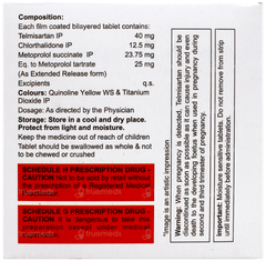 Telmaheal Mct 25/12.5 Tablet 10 Telmaheal Mct 25/12.5 Tablet 10