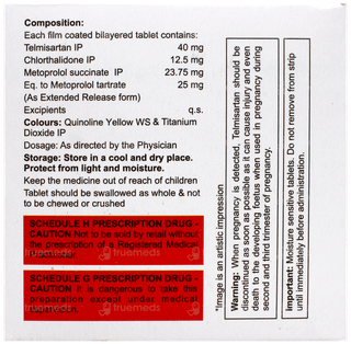 Telmaheal Mct 25/12.5 Tablet 10