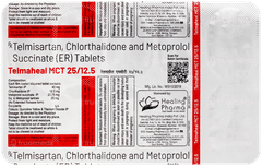 Telmaheal Mct 25/12.5 Tablet 10 Telmaheal Mct 25/12.5 Tablet 10