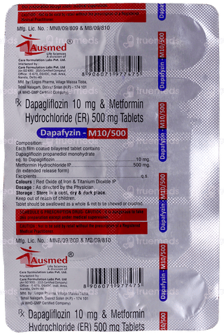 Dapafyzin M10/500 Tablet 10