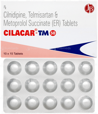 Cilacar Tm 50 Tablet 15
