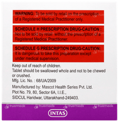 Dapavel GM 10/1/500 Tablet 10