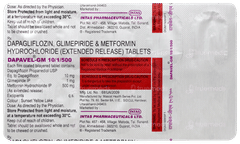 Dapavel GM 10/1/500 Tablet 10