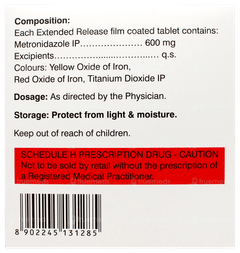 Metrogyl Er 600 Tablet 15