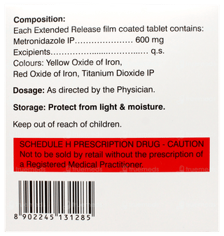 Metrogyl Er 600 Tablet 15