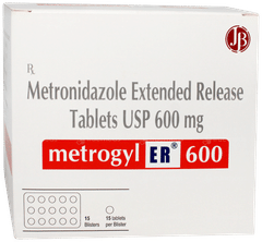 Metrogyl Er 600 Tablet 15