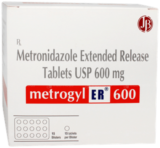 Metrogyl Er 600 Tablet 15