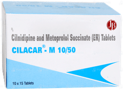 Cilacar M 10/50 Tablet 15