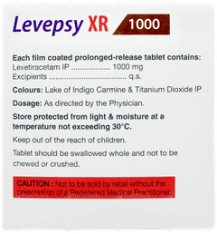 Levepsy Xr 1000 Tablet 10