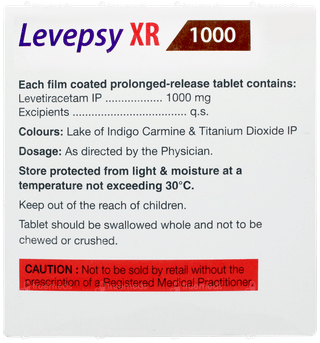 Levepsy Xr 1000 Tablet 10