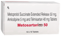 Metosartan Am 50 Tablet 10