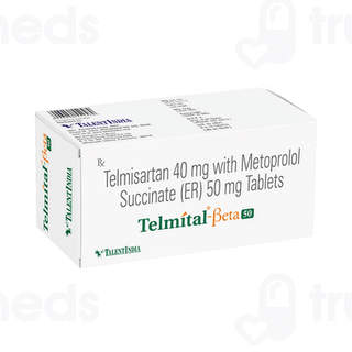 Telmital Beta 50 Tablet 10