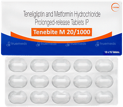 Tenebite M 20/1000 Tablet Pr 15