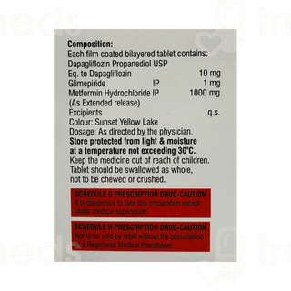 Glimisave Dm 1/1000 Tablet 10