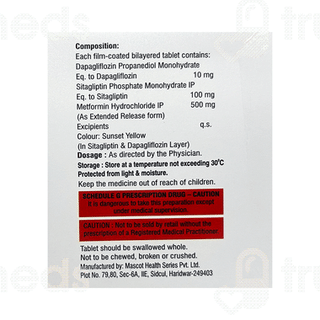 Dapaone Sm 500 Tablet 10