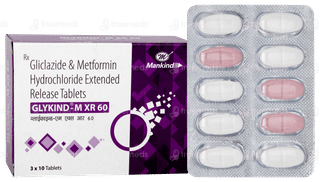 Glykind M Xr 60 Tablet 10