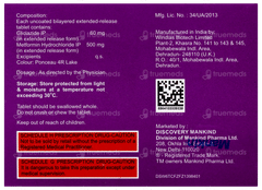 Glykind M Xr 60 Tablet 10