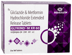 Glykind M Xr 60 Tablet 10