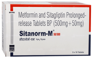 Sitanorm M 50/500 Tablet 10
