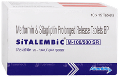 Sitalembic M 100/500 Sr Tablet Pr 15