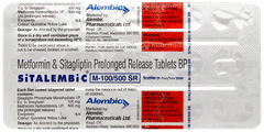 Sitalembic M 100/500 Sr Tablet Pr 15