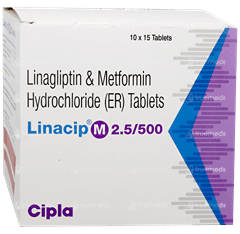 Linacip M 2.5/500 Tablet 15