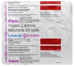 Linacip M 2.5/500 Tablet 15