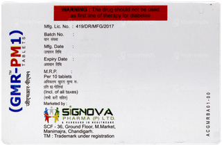 Gmr Pm 1 Tablet Pr 10