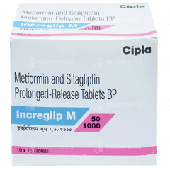 Increglip M 50/1000 Tablet 15