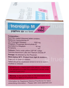 Increglip M 50/1000 Tablet 15