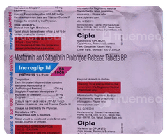 Increglip M 50/1000 Tablet 15
