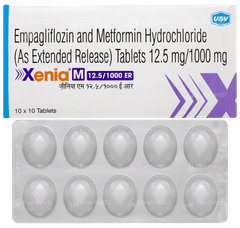 Xenia M 12.5/1000 Er Tablet 10