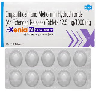 Xenia M 12.5/1000 Er Tablet 10