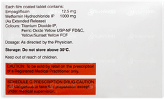 Xenia M 12.5/1000 Er Tablet 10