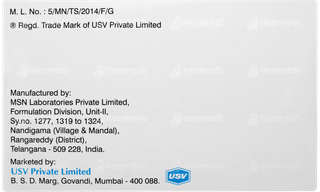 Xenia M 12.5/1000 Er Tablet 10